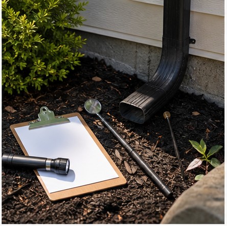 pest control kit planning scene